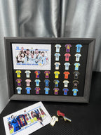 Soccer Star DIY Photo Album Set | 30/20 Player Jersey Enamel Pins + Printed Cards + Album | Build Your Own Football Legend Collection - FIFA Hype Shop
