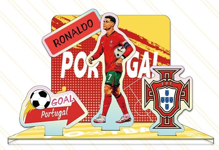 Customizable Soccer Star Standee – 2026 World Cup Football Figure, Desktop Display Acrylic Collectible for Fans - FIFA Hype Shop