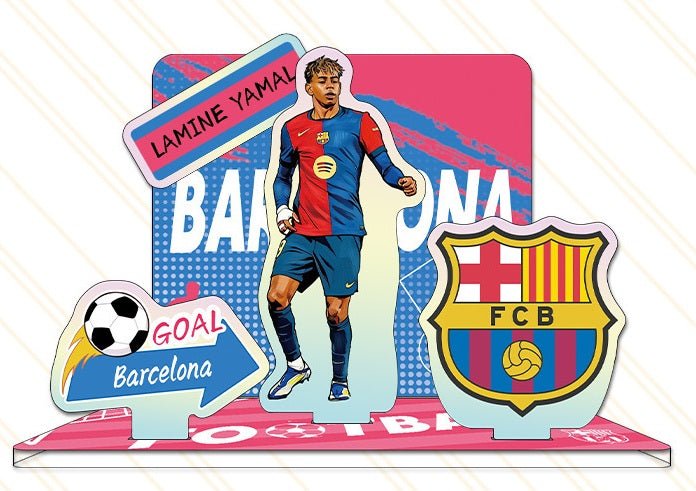 Customizable Soccer Star Standee – 2026 World Cup Football Figure, Desktop Display Acrylic Collectible for Fans - FIFA Hype Shop
