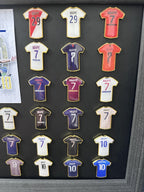 Soccer Star DIY Photo Album Set | 30/20 Player Jersey Enamel Pins + Printed Cards + Album | Build Your Own Football Legend Collection - FIFA Hype Shop