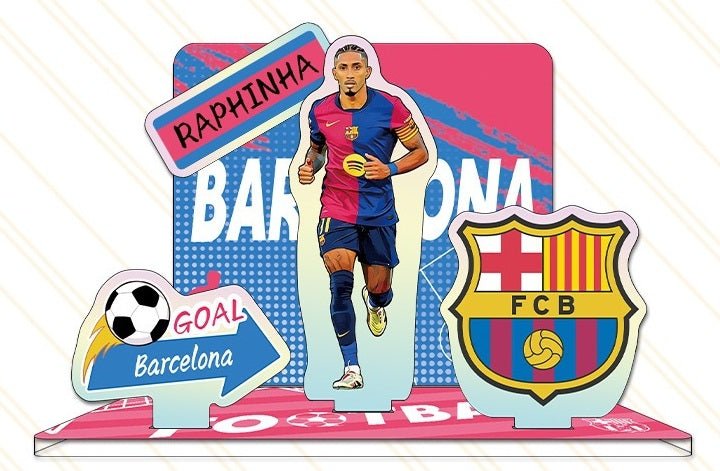 Customizable Soccer Star Standee – 2026 World Cup Football Figure, Desktop Display Acrylic Collectible for Fans - FIFA Hype Shop