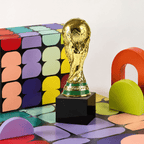 2026 World Cup Trophy Replica – Matte Gold & Gold With Black Base, Multi-Size Desk Collectible - FIFA Hype Shop