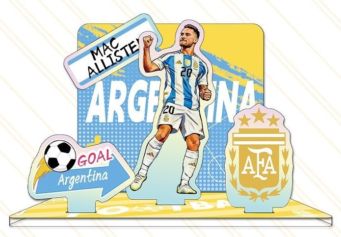 Customizable Soccer Star Standee – 2026 World Cup Football Figure, Desktop Display Acrylic Collectible for Fans - FIFA Hype Shop