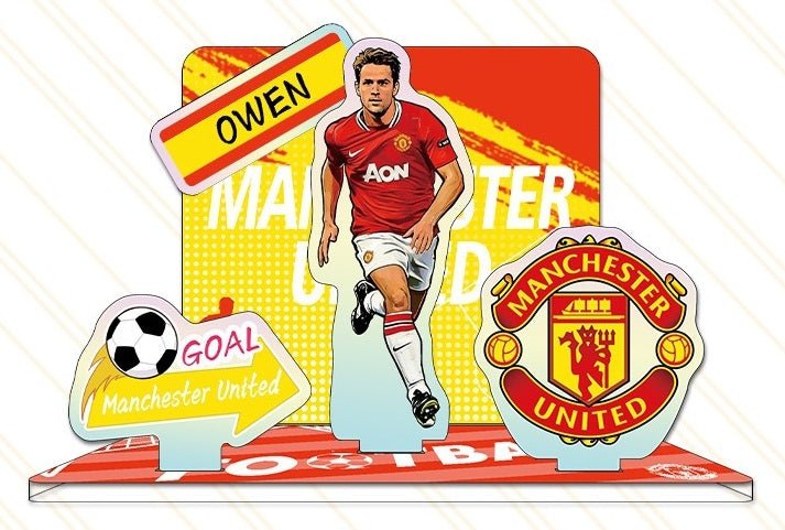 Customizable Soccer Star Standee – 2026 World Cup Football Figure, Desktop Display Acrylic Collectible for Fans - FIFA Hype Shop