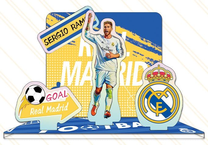 Customizable Soccer Star Standee – 2026 World Cup Football Figure, Desktop Display Acrylic Collectible for Fans - FIFA Hype Shop