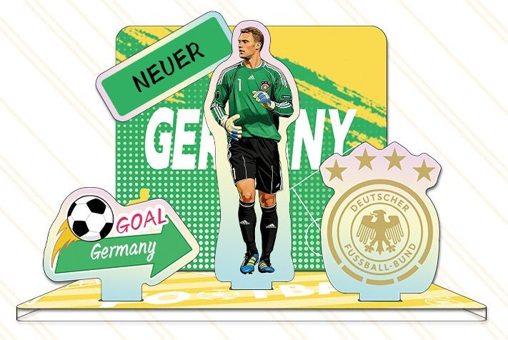 Customizable Soccer Star Standee – 2026 World Cup Football Figure, Desktop Display Acrylic Collectible for Fans - FIFA Hype Shop