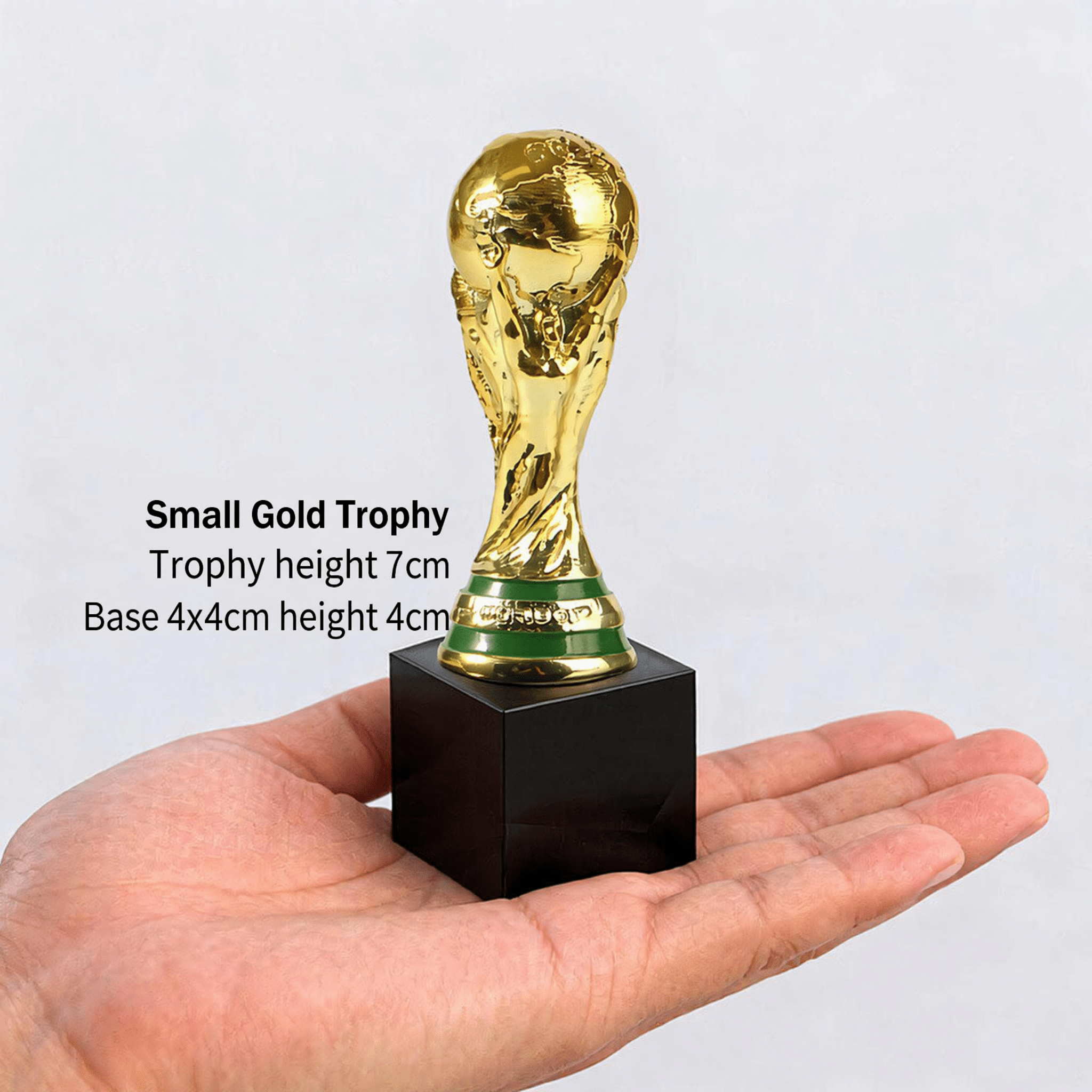 2026 World Cup Trophy Replica – Matte Gold & Gold With Black Base, Multi-Size Desk Collectible - FIFA Hype Shop