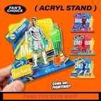 Customizable Soccer Star Standee – 2026 World Cup Football Figure, Desktop Display Acrylic Collectible for Fans - FIFA Hype Shop
